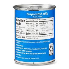 great value evaporated milk