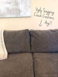 tip how to fix saggy couch cushions a