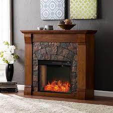 Faux Stone Electric Fireplace Stone