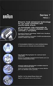 braun series 7 electric shaver silver 7