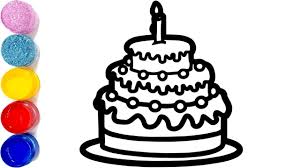 In this tutorial, i will. How To Draw Birthday Cake For Kids Happy Birthday Cake Drawing Birthday Cake Designs Ideas