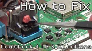 So i set out to fix my fourth. How To Fix Dualshock 4 L3 R3 Buttons Sprinting Youtube