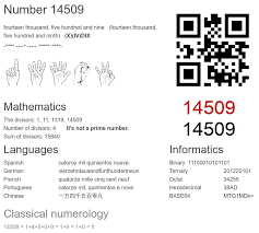 14509 number, meaning and properties - Number.academy