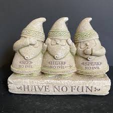 grlands road gnome see no evil hear