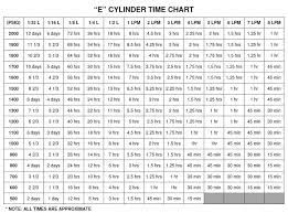 e cylinder time chart peripheral brain