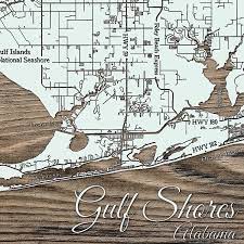 gulf ss alabama wood map burnt