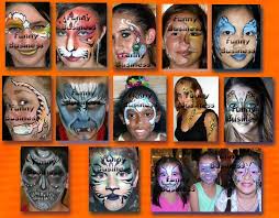 73 Clean Easy Face Painting Chart