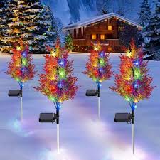 Solar Tree With Led Lights