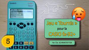 Mini-jeu CASIO fx-92+ : "Tournis" - YouTube