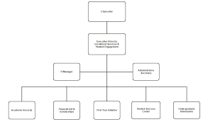 Organizational Chart Enrollment Services And Student