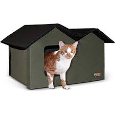 To begin the adoption process, please click on our on line adoption form, fill out form completely and submit to us. Amazon Com K H Pet Products Outdoor Kitty House Extra Wide Unheated Olive 26 5 X 15 5 X 21 5 Inches Pet Supplies