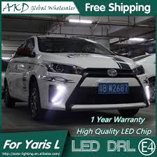 Akd Car Styling For Toyota Yaris Led Drl 2014 2015 Yaris L