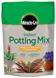 miracle gro indoor potting mix soils