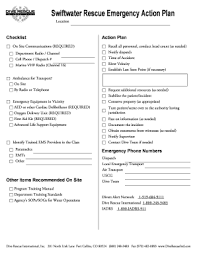 Diving Emergency Action Plan Pdf Fill Online Printable