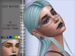 the sims resource cyberpunk makeup