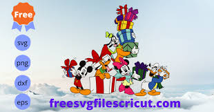 free mickey mouse and friends svg free