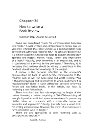 pdf how to write a book review