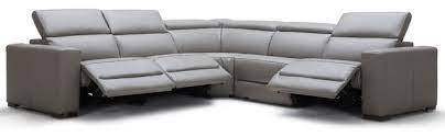 modern mirage reclining sectional with