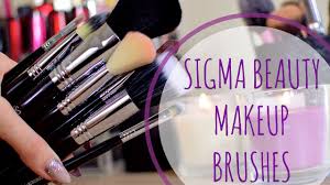 sigma beauty makeup brushes review