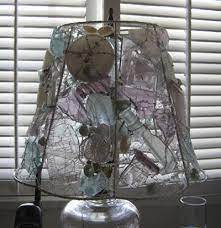 beach glass lamp by k t from key west