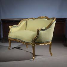 french louis xv style gilt sofa or settee