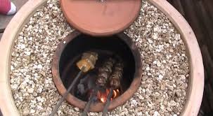 make a real indian tandoor oven out of