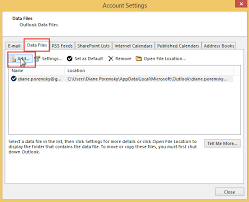 using imap accounts in outlook