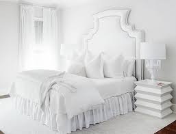 Stunning all white glam bedroom decor with all tufted bed in white velvet all white bedroom. White Bedroom Designs Decor Ideas Pictures Home Decor Buzz