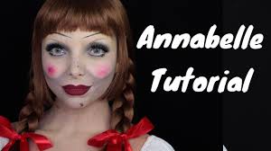 annabelle halloween makeup tutorial