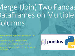 pandas merge dataframes on multiple