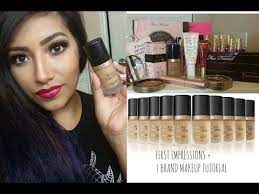 1 brand makeup tutorial using toofaced