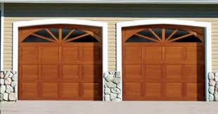 traditional wood garage doors