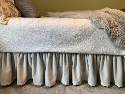 Classic Gathered Bed Skirt Tutorial