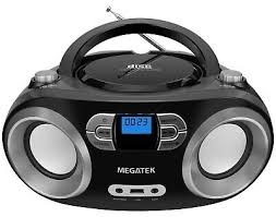 megatek portable cd player boombox