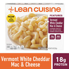 However, they have rebranded to focus more on healthy, organic meal options. Lean Cuisine Features Vermont White Cheddar Mac Cheese Frozen Meal 8 Oz Walmart Com Walmart Com