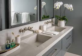 Wall Mounted Double Sink Vanity Design