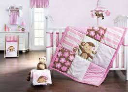 sweet monkey 4pc bedding set crib