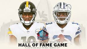With this year's game, we get two of the nfl's largest national fanbases. Nfl Officially Cancels Hall Of Fame Game Postpones Enshrinement Ceremony To 2021 Steelers Depot