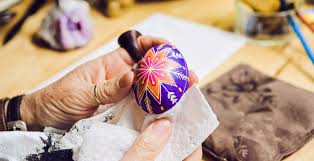 creating pysanky ukrainian easter eggs