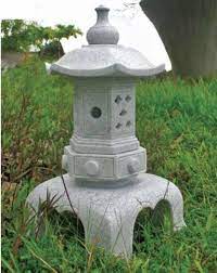 Oriental Lantern Granite Statue