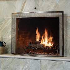 Single Panel Fireplace Screen S 1613