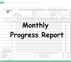 Monthly Progress Report Mpr Spreadsheet Online Civil