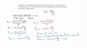 Calculating The Electric Field Produced