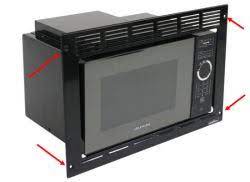 · proper installation is the responsibility of the installer, failure due to improper. How To Install The Greystone Built In Microwave With Trim Kit Part 324 000105 Etrailer Com