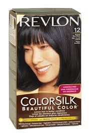 For example, if your hair is on the dark side, you may easily dye it blue black, dark navy blue, or dark purple blue. Revlon Colorsilk Hair Colour 12 Natural Blue Black Revlon Colorsilk Revlon Colorsilk Hair Color Hair Color