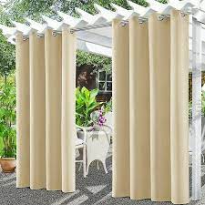 Outdoor Curtains Waterproof Pergola