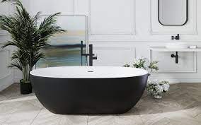 For your convenience, there is a search service on the main page of the site that would help you find images similar to bathtub clipart black and white with nescessary type. áˆ Aquatica Corelia Blck Wht Freestanding Solid Surface Bathtub Buy Online Best Prices