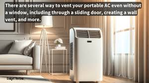 how to vent a portable air conditioner