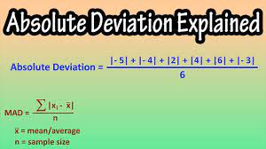 mean absolute deviation explained