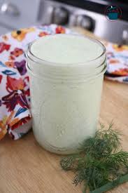 creamy greek yogurt and dill dressing